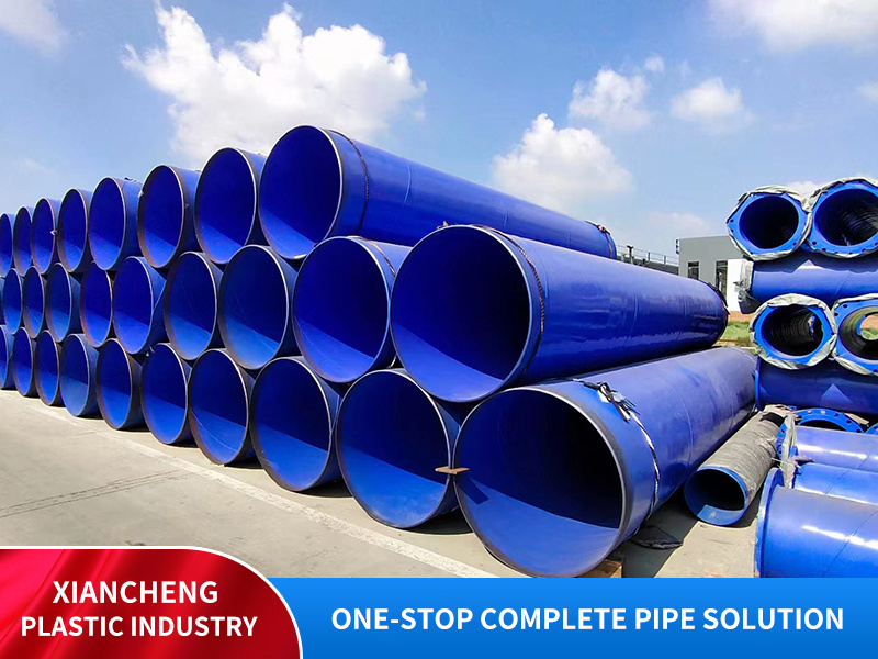 Plastic-coated steel pipes (inner and outer epoxy powder hot melt)