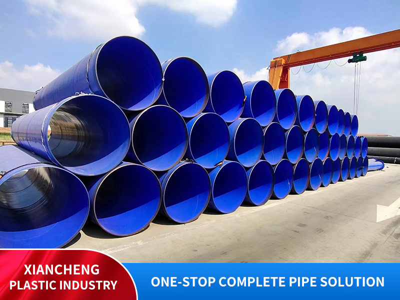 Plastic-coated steel pipes (inner and outer epoxy powder hot melt)