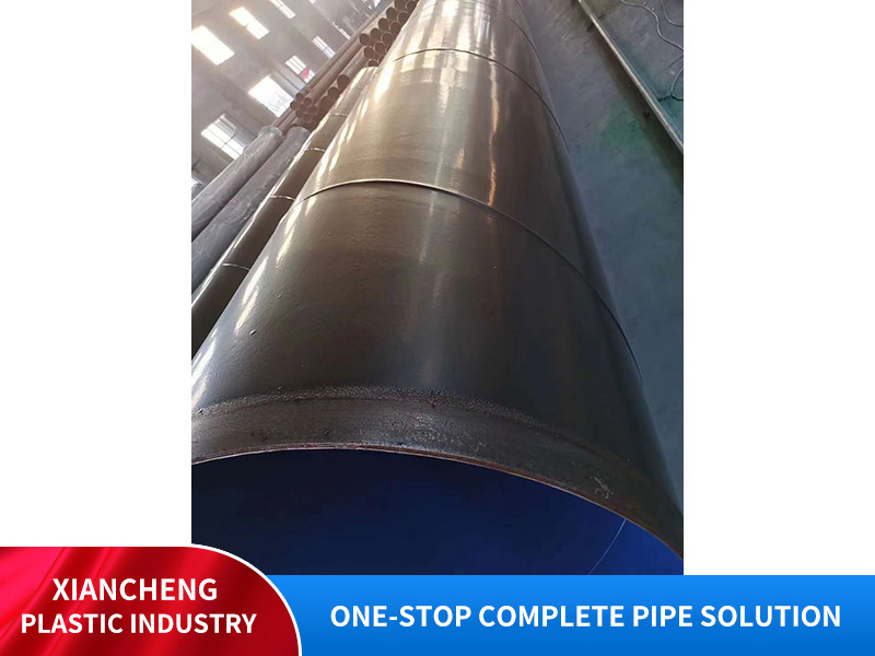TPEP and pEEP anti-corrosion spiral steel pipes