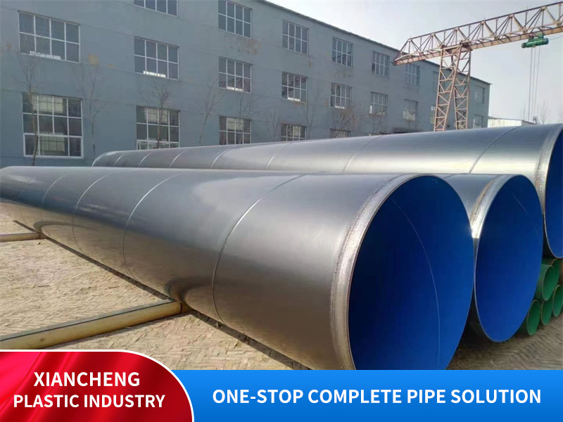 TPEP and pEEP anti-corrosion spiral steel pipes