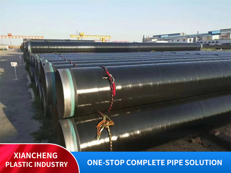 TPEP and pEEP anti-corrosion spiral steel pipes