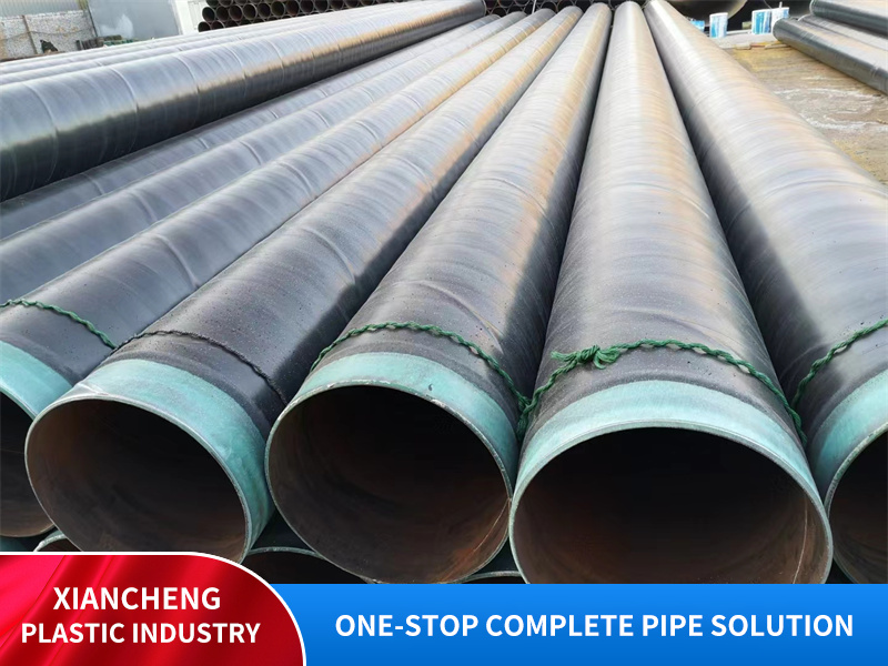 TPEP and pEEP anti-corrosion spiral steel pipes