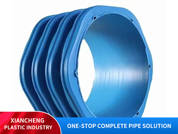 Hexagonal structure wall pipe