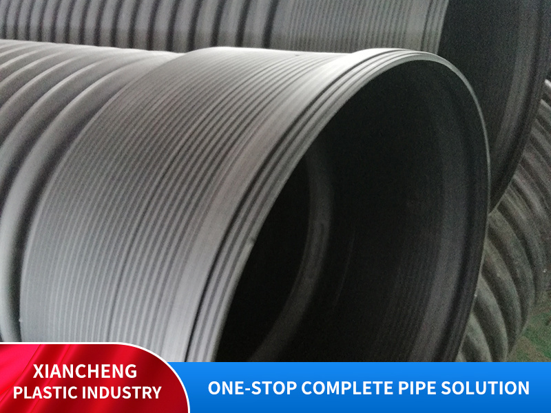 Double-wall corrugated pipe