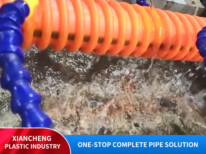 Multi channel corrugated pipe (COD bundle pipe)