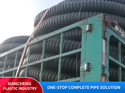 Carbon corrugated pipe