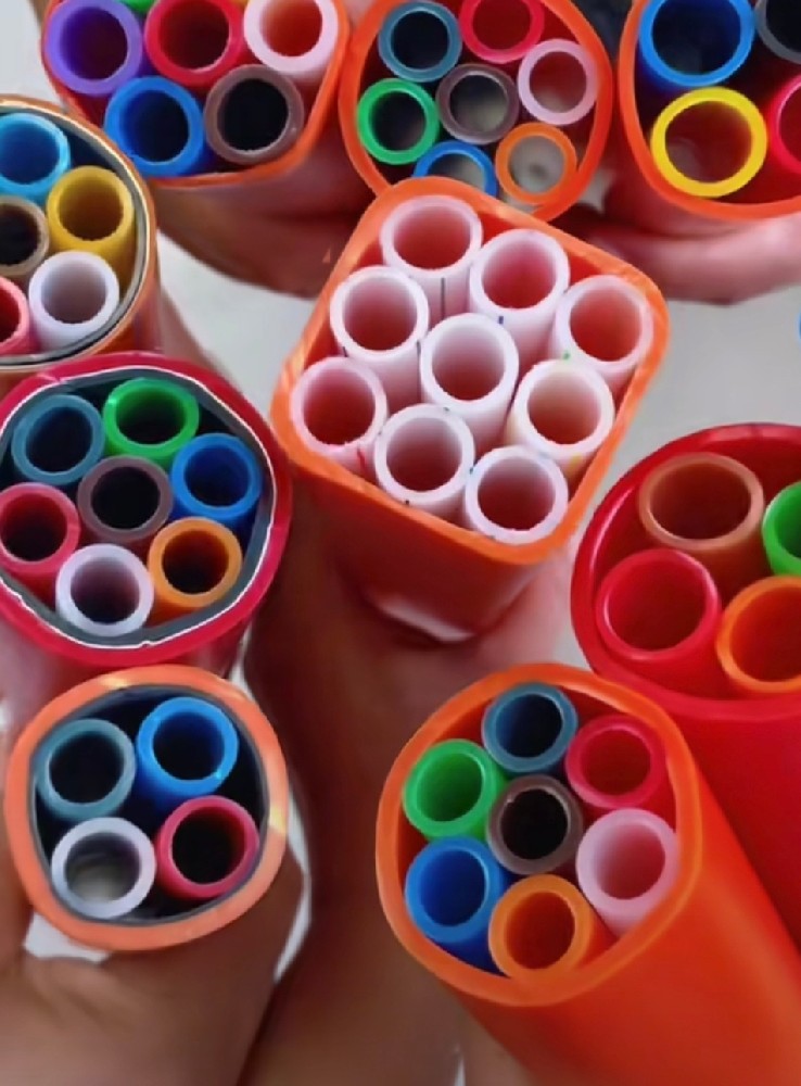 COD集束管的铺设方式